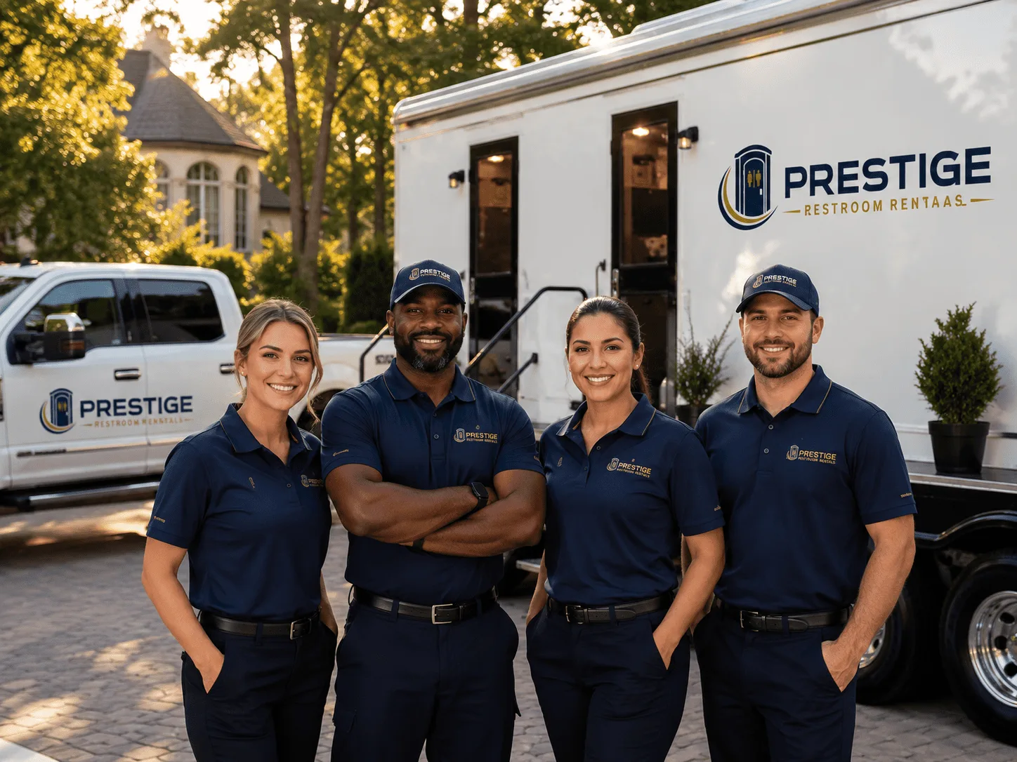 Trusted Luxury Portable Restrooms company in Owaneco, IL